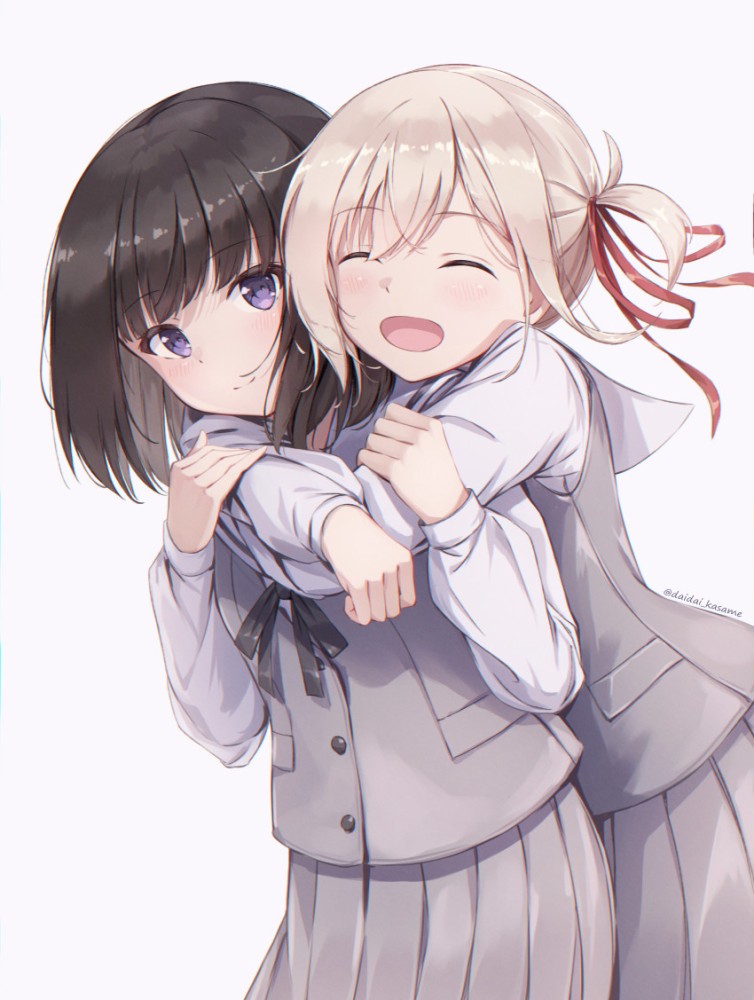 百合・レズの二次エロ画像