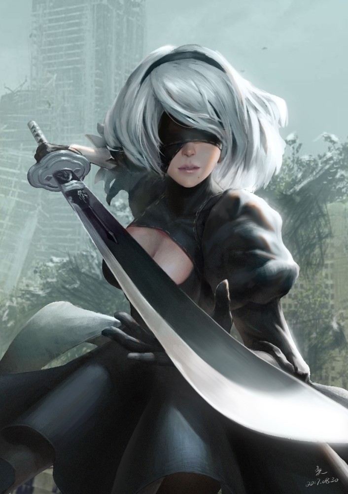 NieR Automataのエロ画像をアップ！