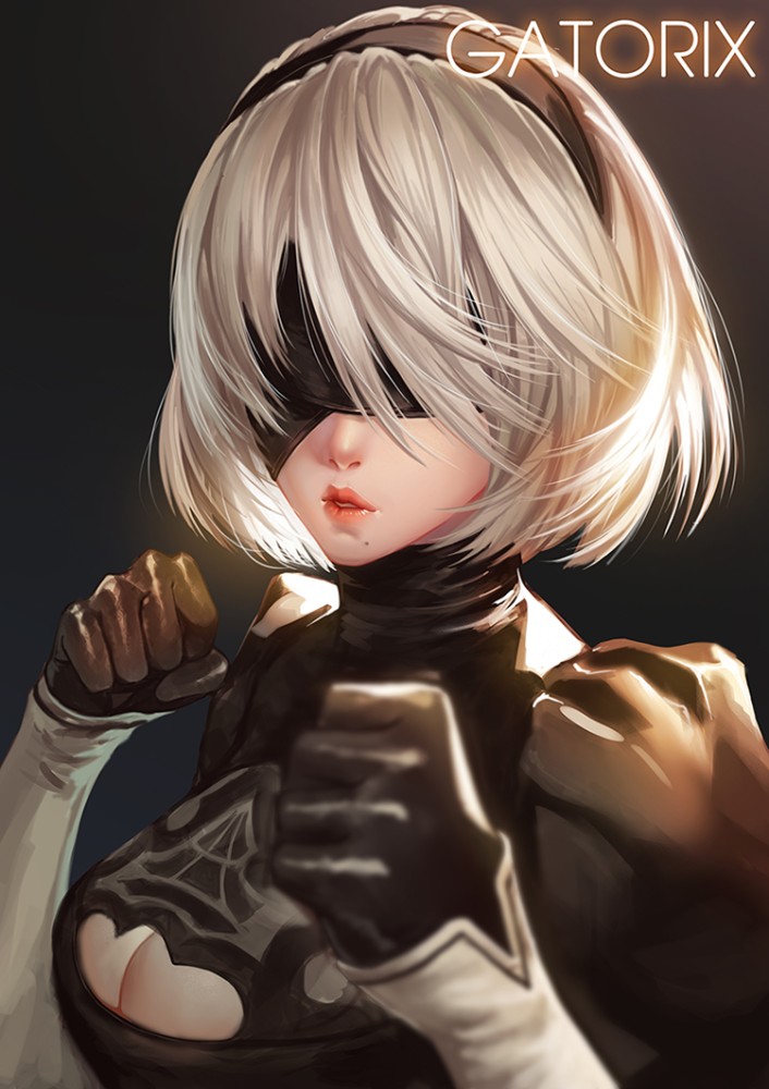 NieR Automataのエロ画像をアップ！