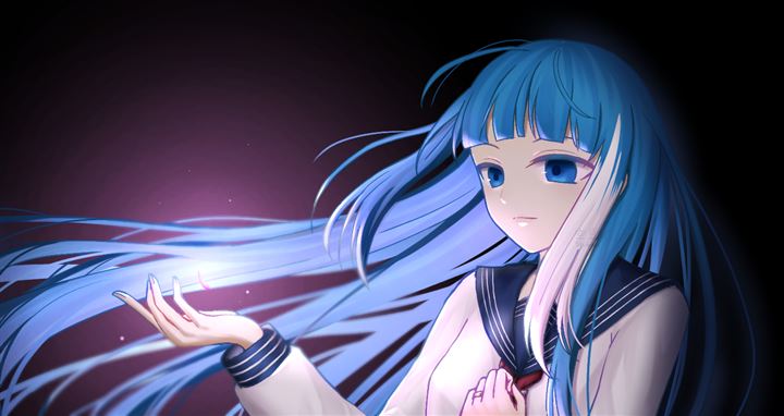 青髪でしこれる二次画像ください！