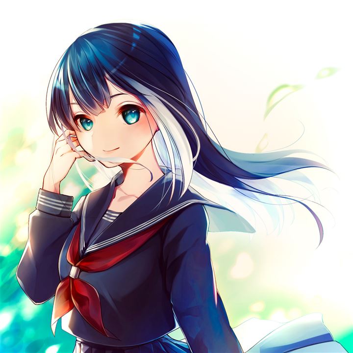 青髪でしこれる二次画像ください！