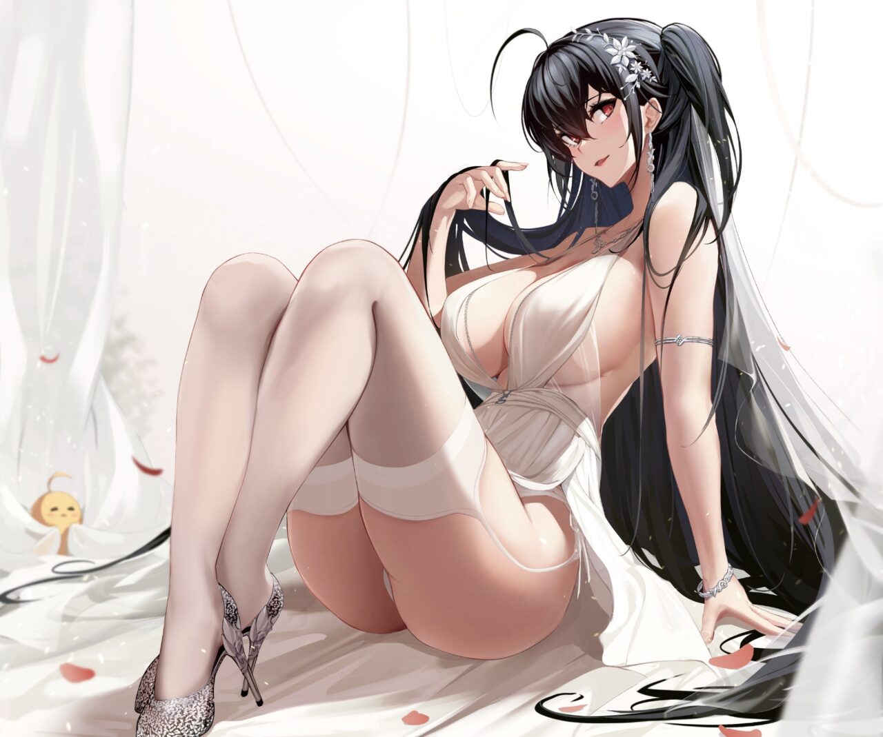横乳の二次エロ画像
