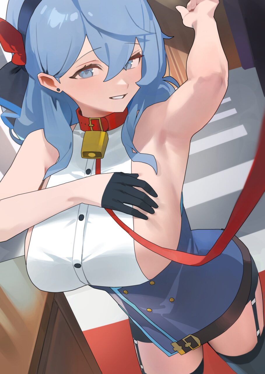 横乳の二次エロ画像