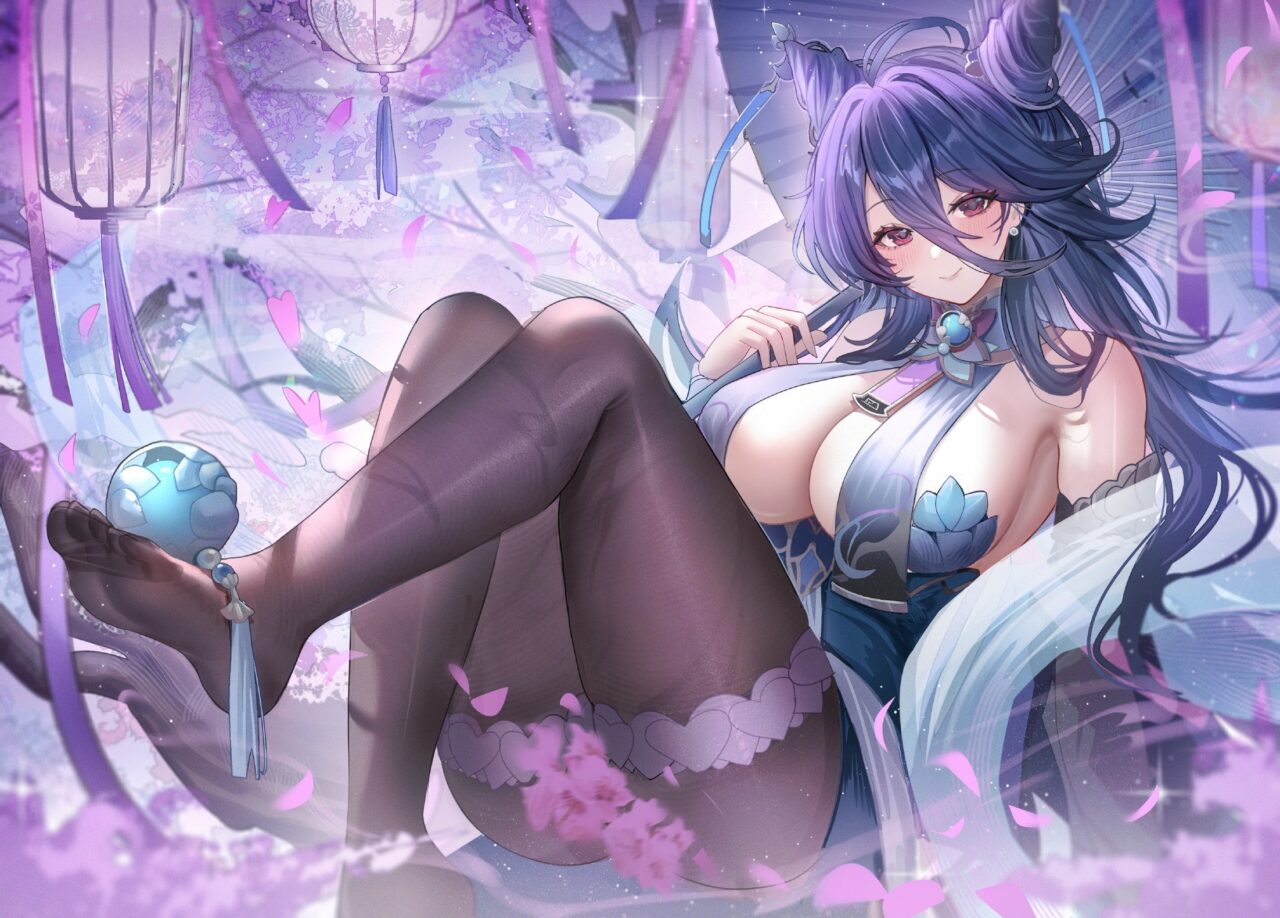 紫髪のエロ画像がほしい！