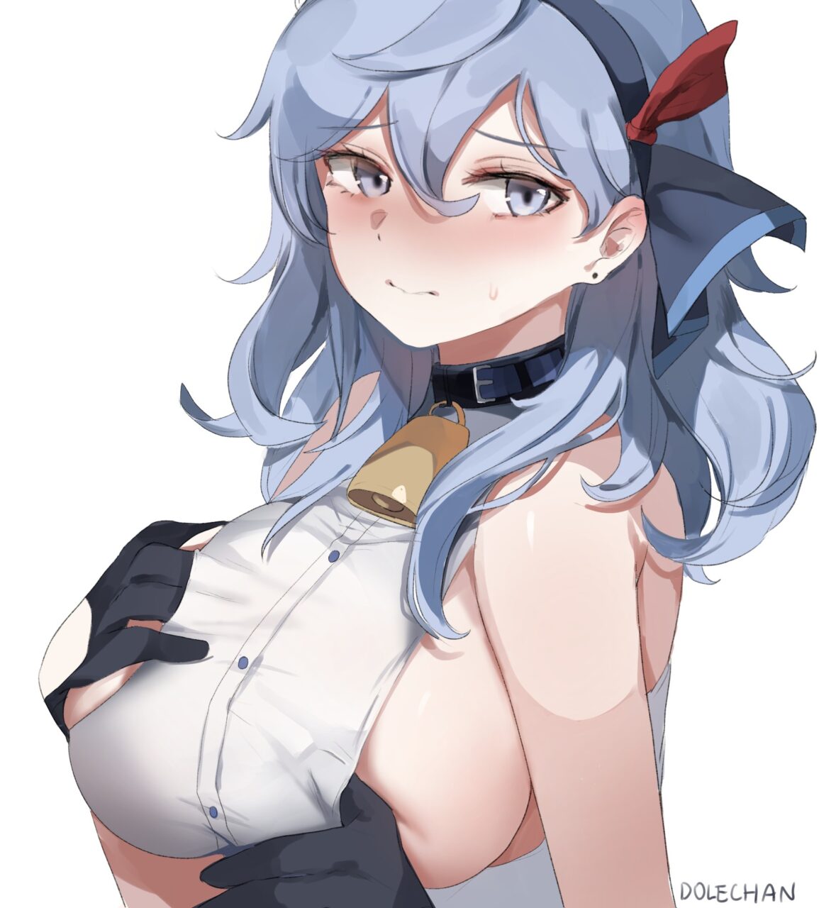横乳の二次エロ画像