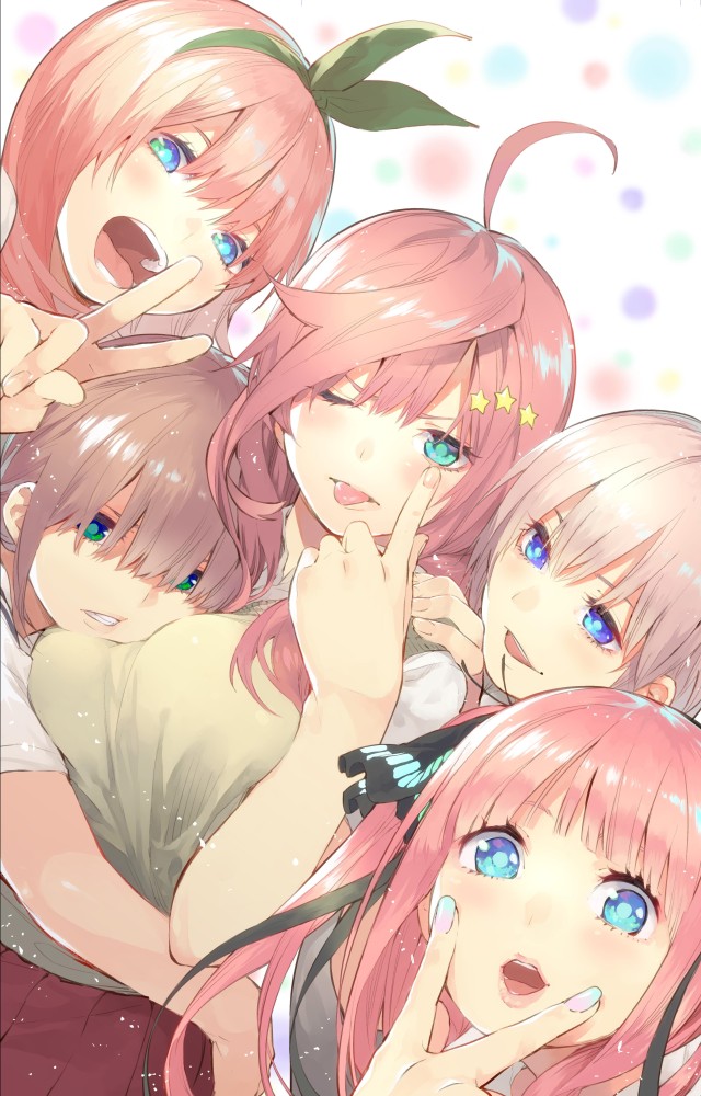 五等分の花嫁でしこれる二次画像ください！