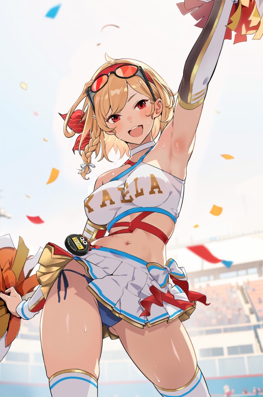 こんなにエロ過ぎるチアガールの画像は反則です！