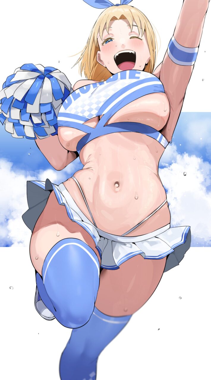 こんなにエロ過ぎるチアガールの画像は反則です！