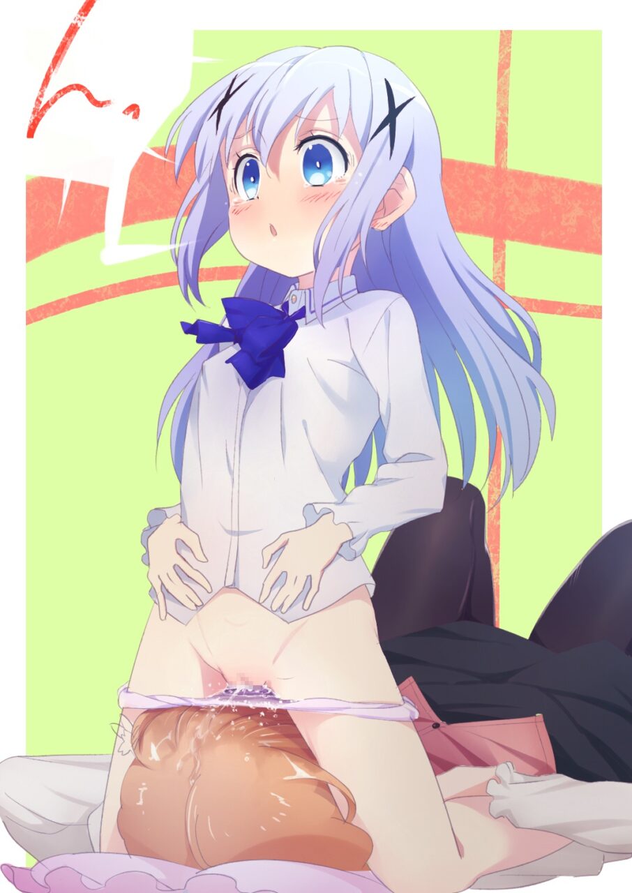 潮吹きの二次フェチ画像。
