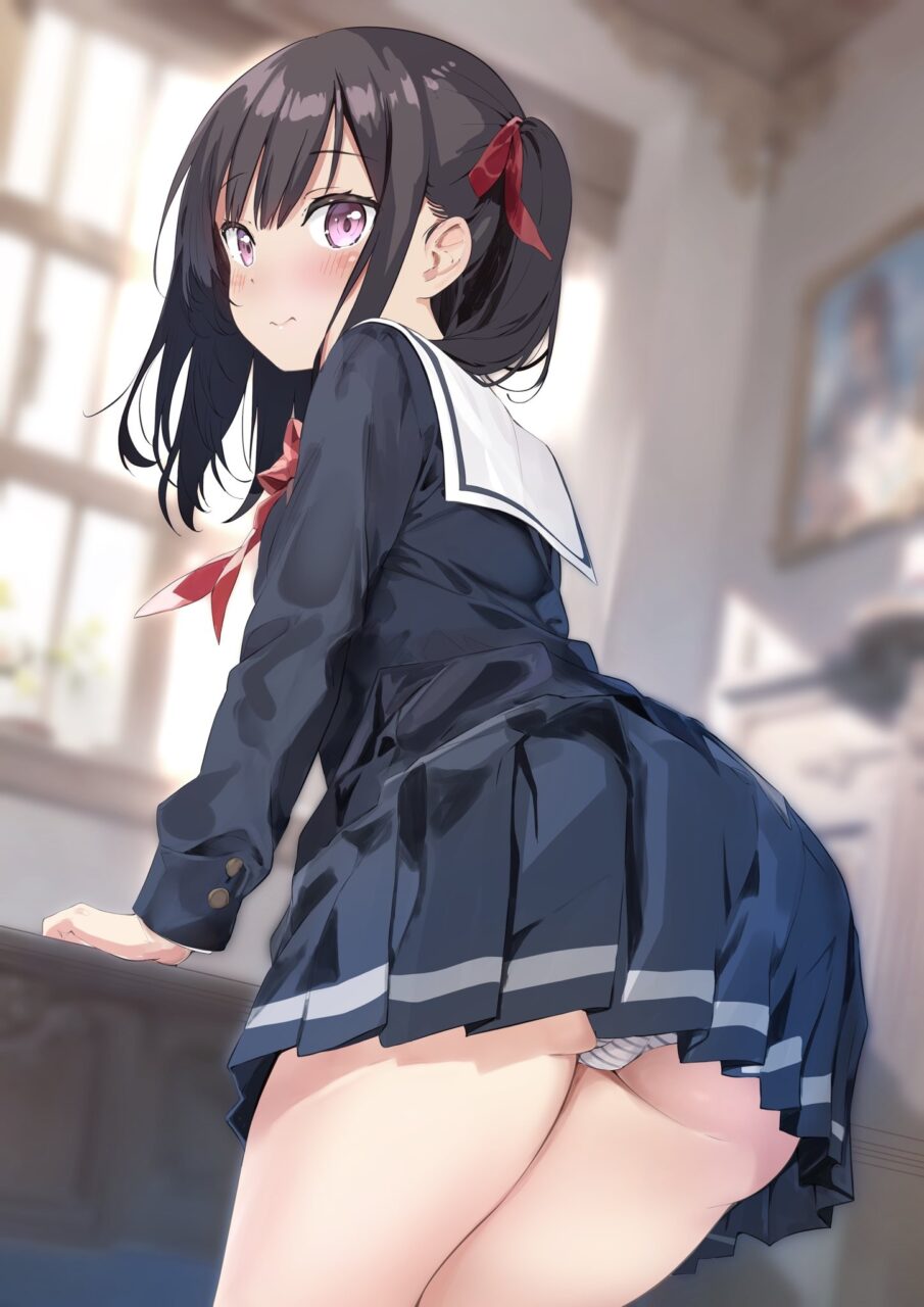 パンチラでしこれる二次画像ください！