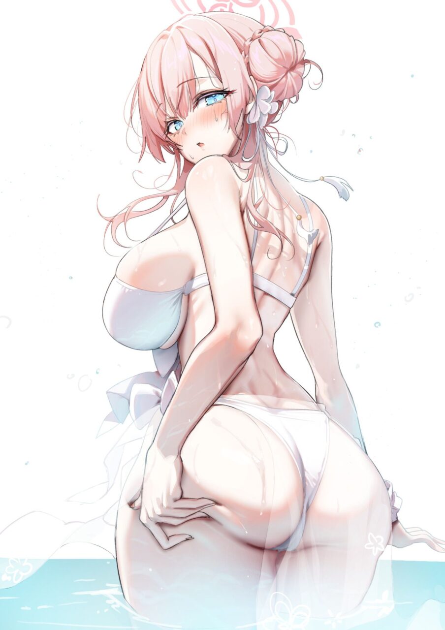 ブルーアーカイブの可愛い二次元画像。