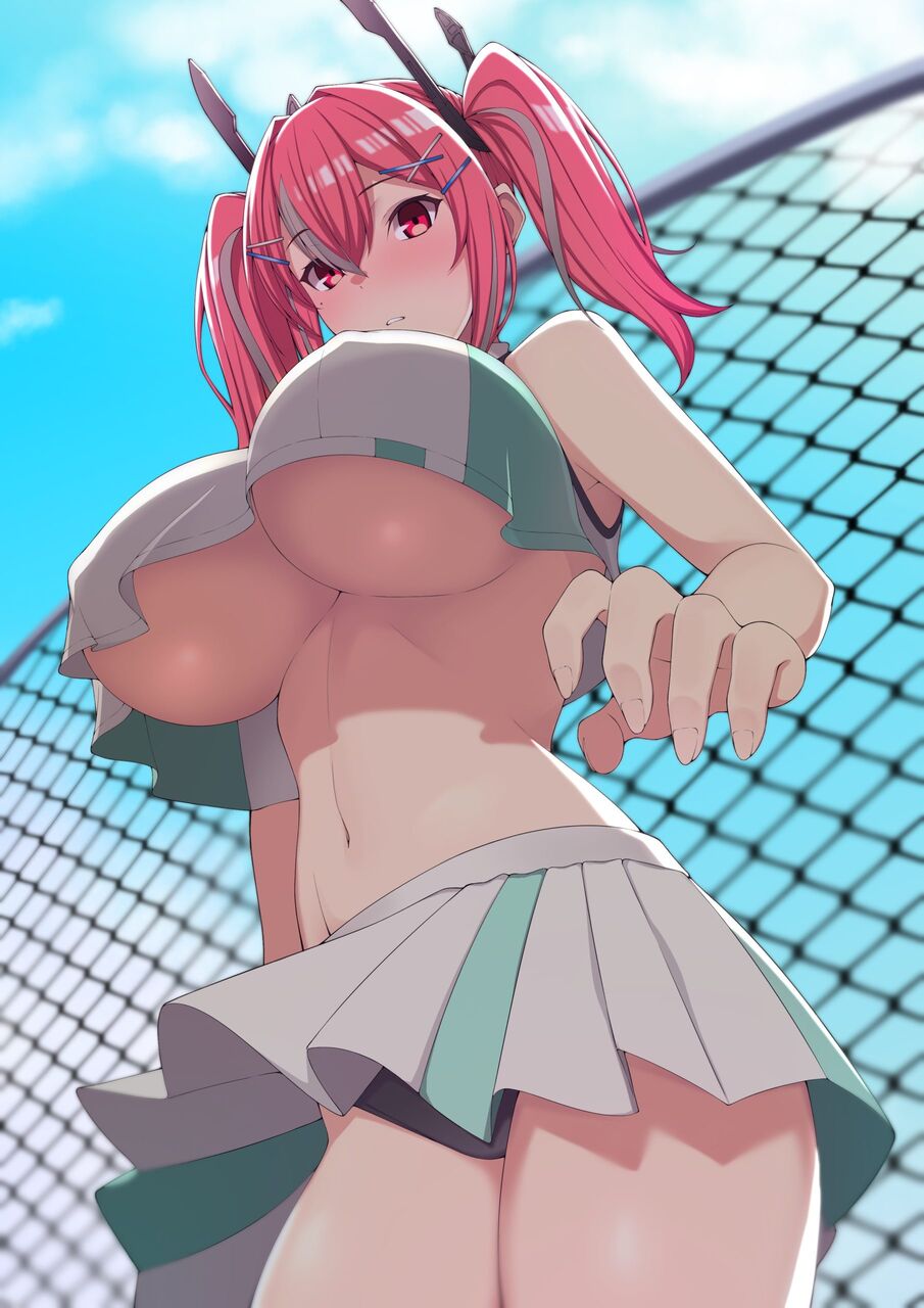 ローアングルの虹エロ画像