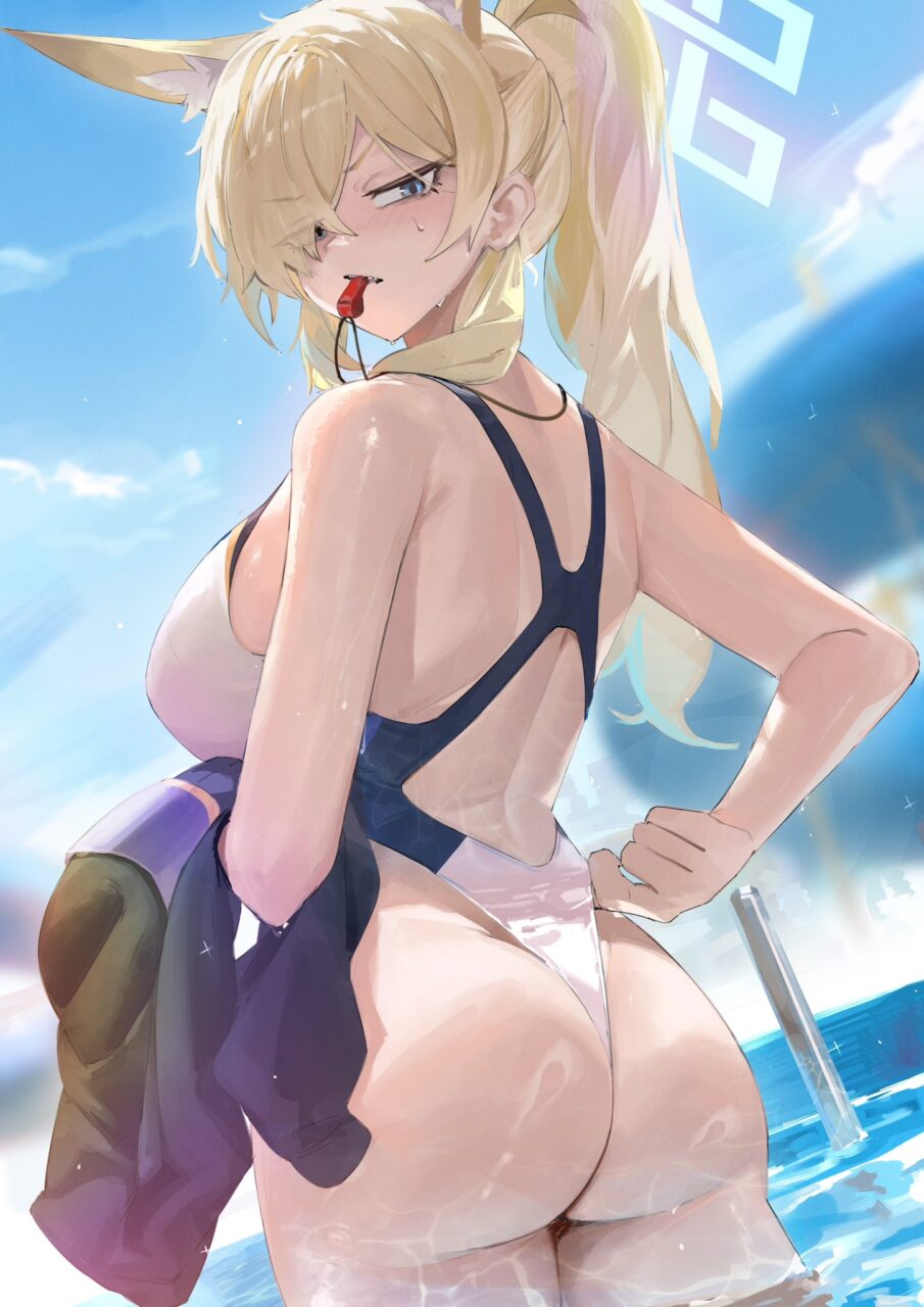 競泳水着のエロ画像なんです！