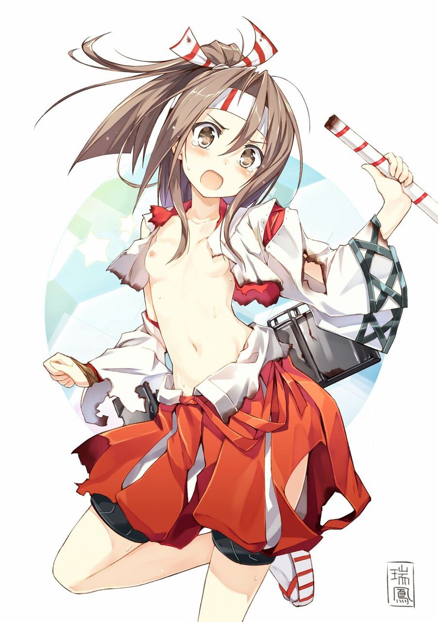 服破れのエロ画像みて幸せになろう！