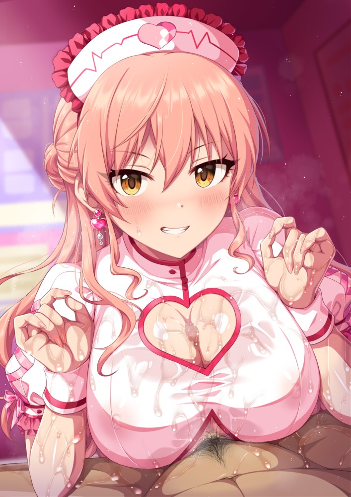 ナースの可愛い二次元画像。