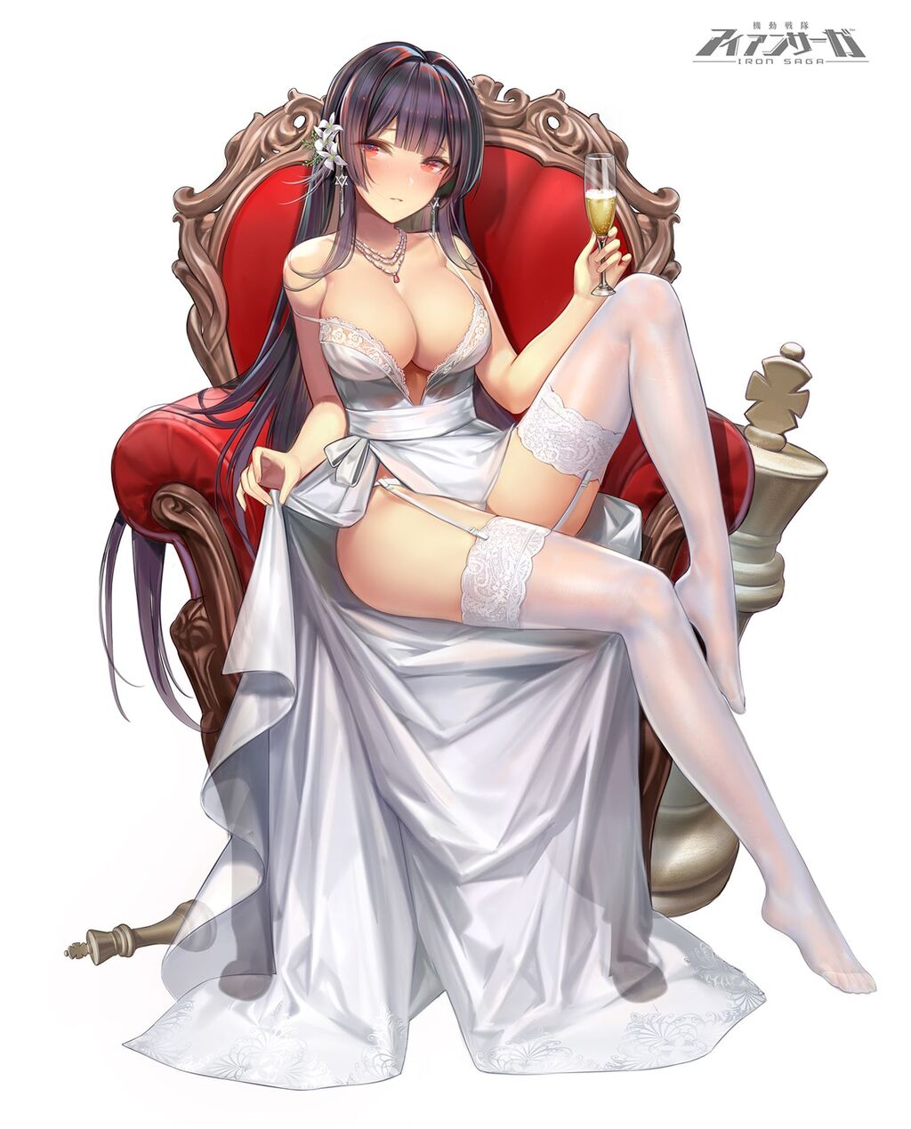 太もものエッチな魅力が分かるエロ画像