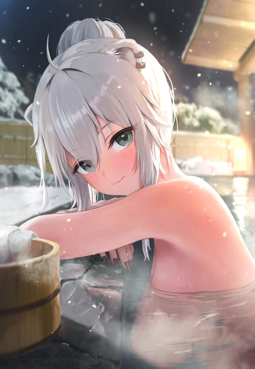 お風呂のエロ画像フォルダを解放していく