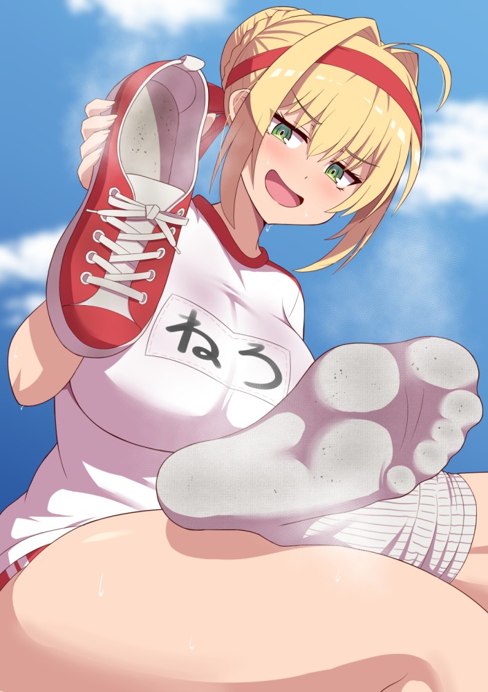 臭いフェチの萌えイラスト
