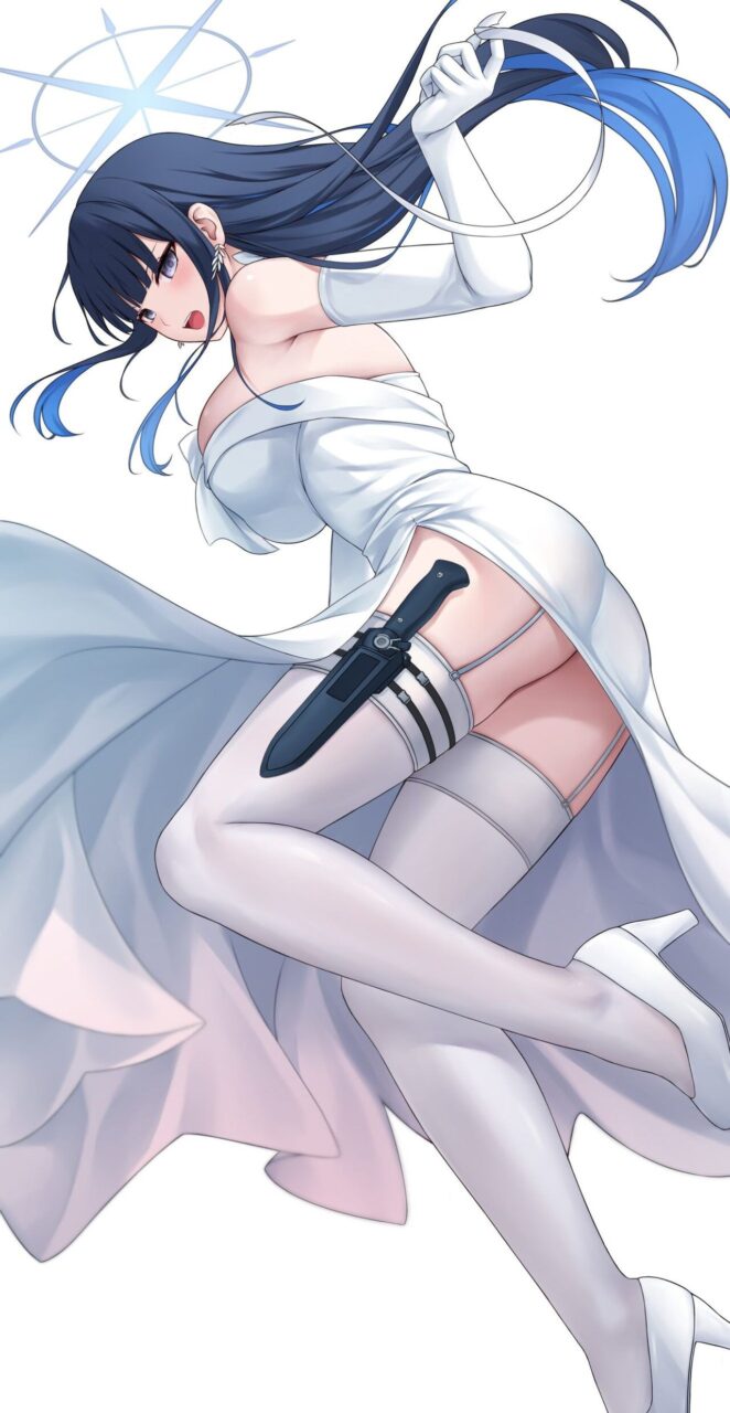 太もものエッチな魅力が分かるエロ画像