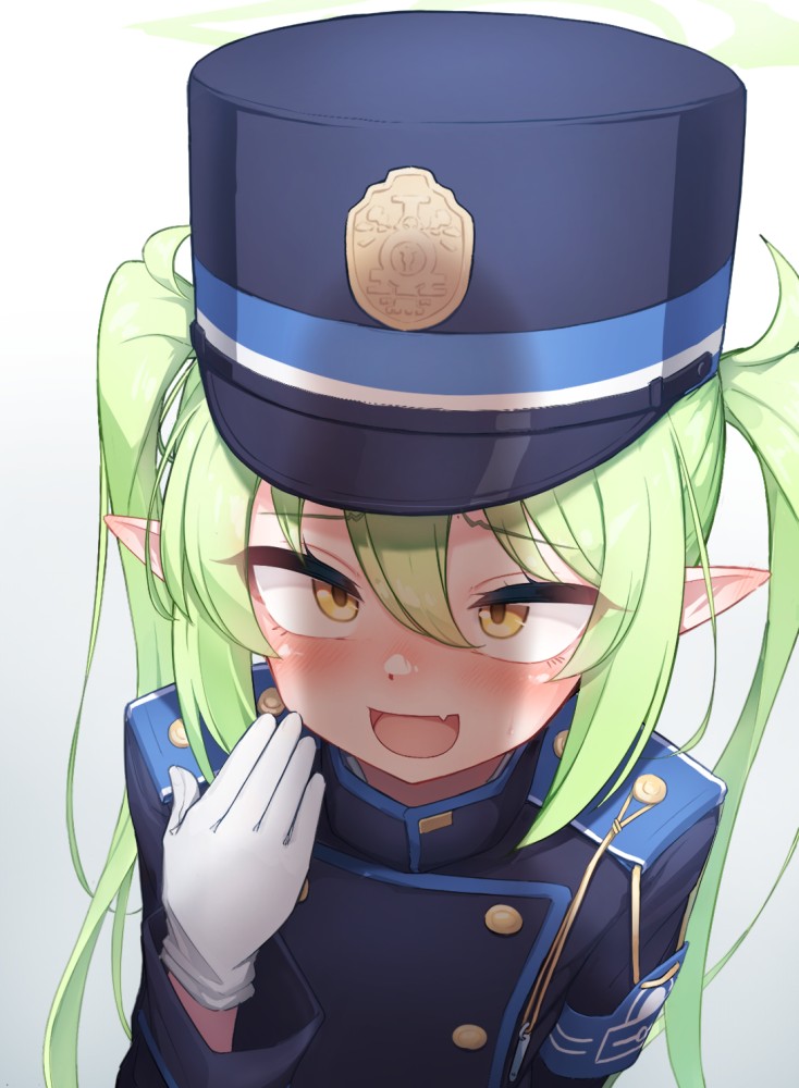 緑髪のエロい画像