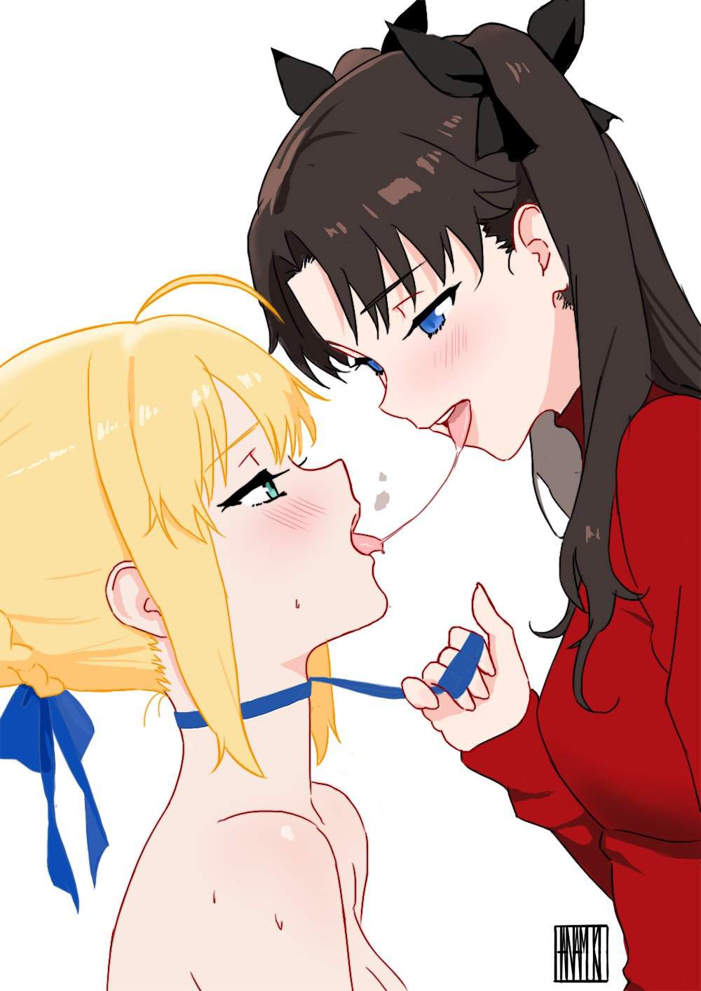 キスのエロ画像をアップ！