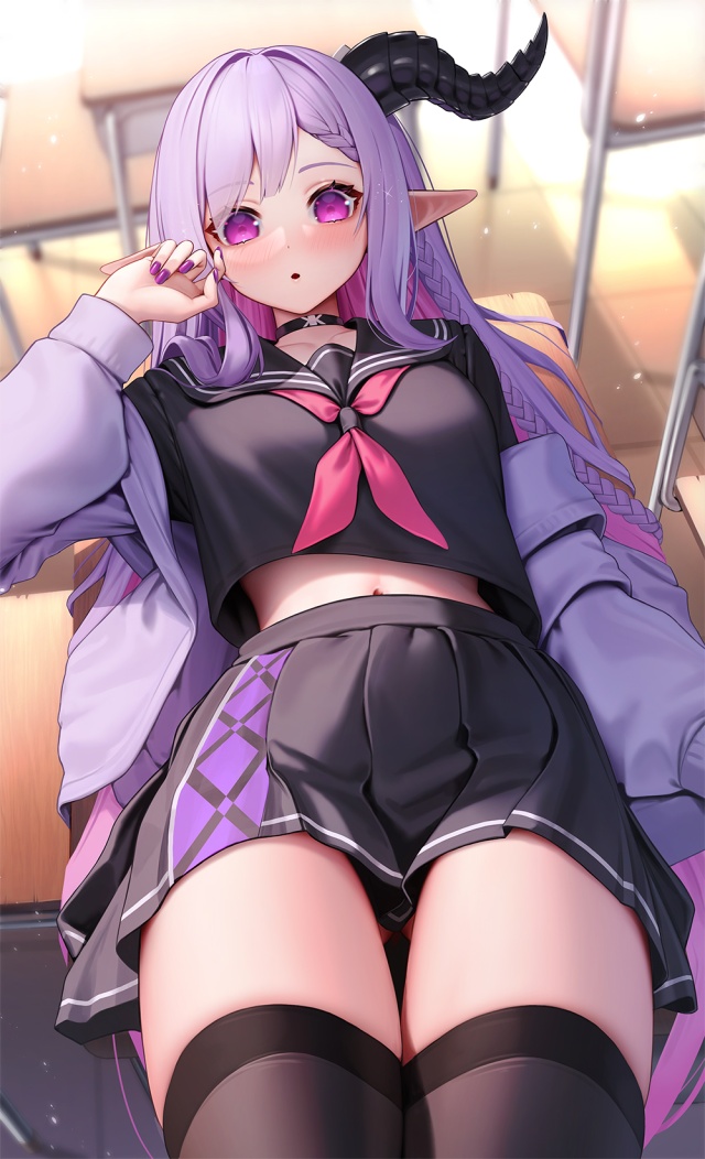 ニーソのエロ画像下さい