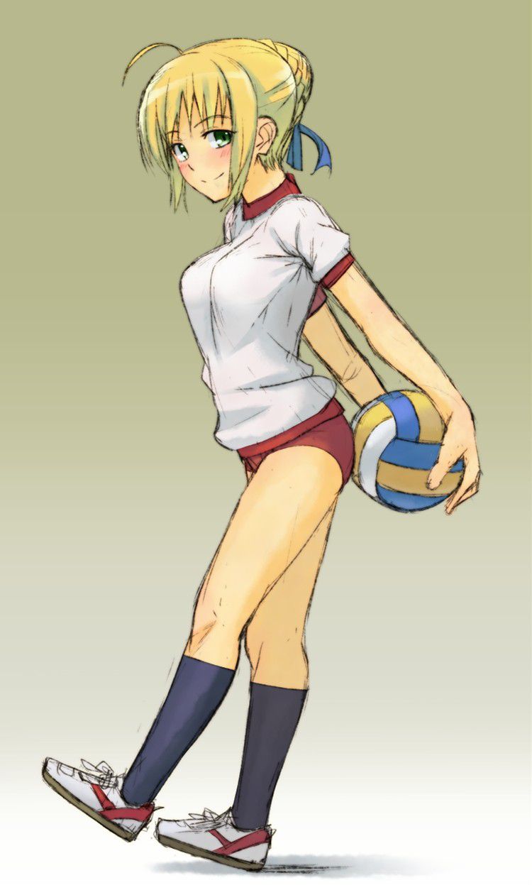 体操服・ブルマの二次フェチ画像。
