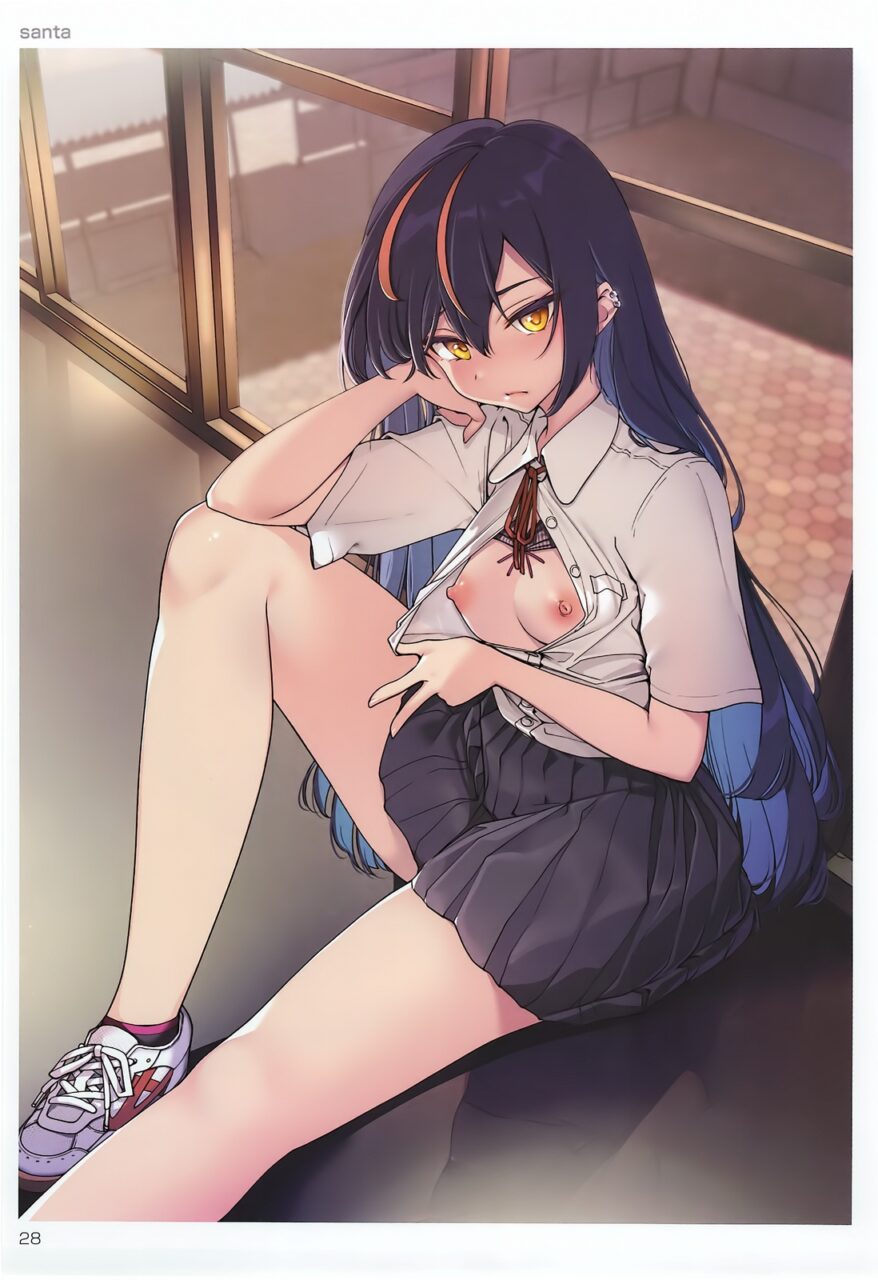 露出のエロ画像なんです！