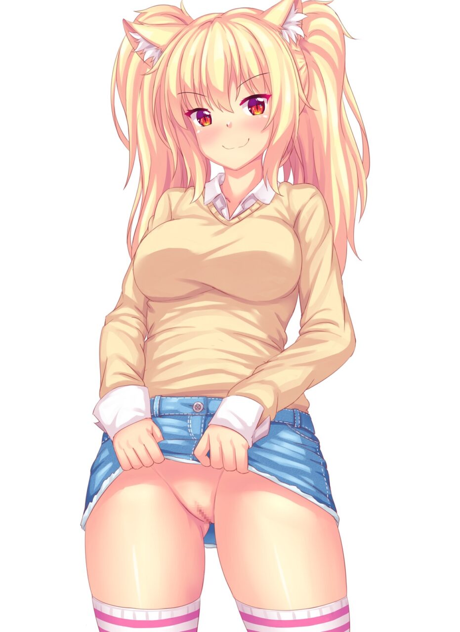 露出のエロ画像なんです！