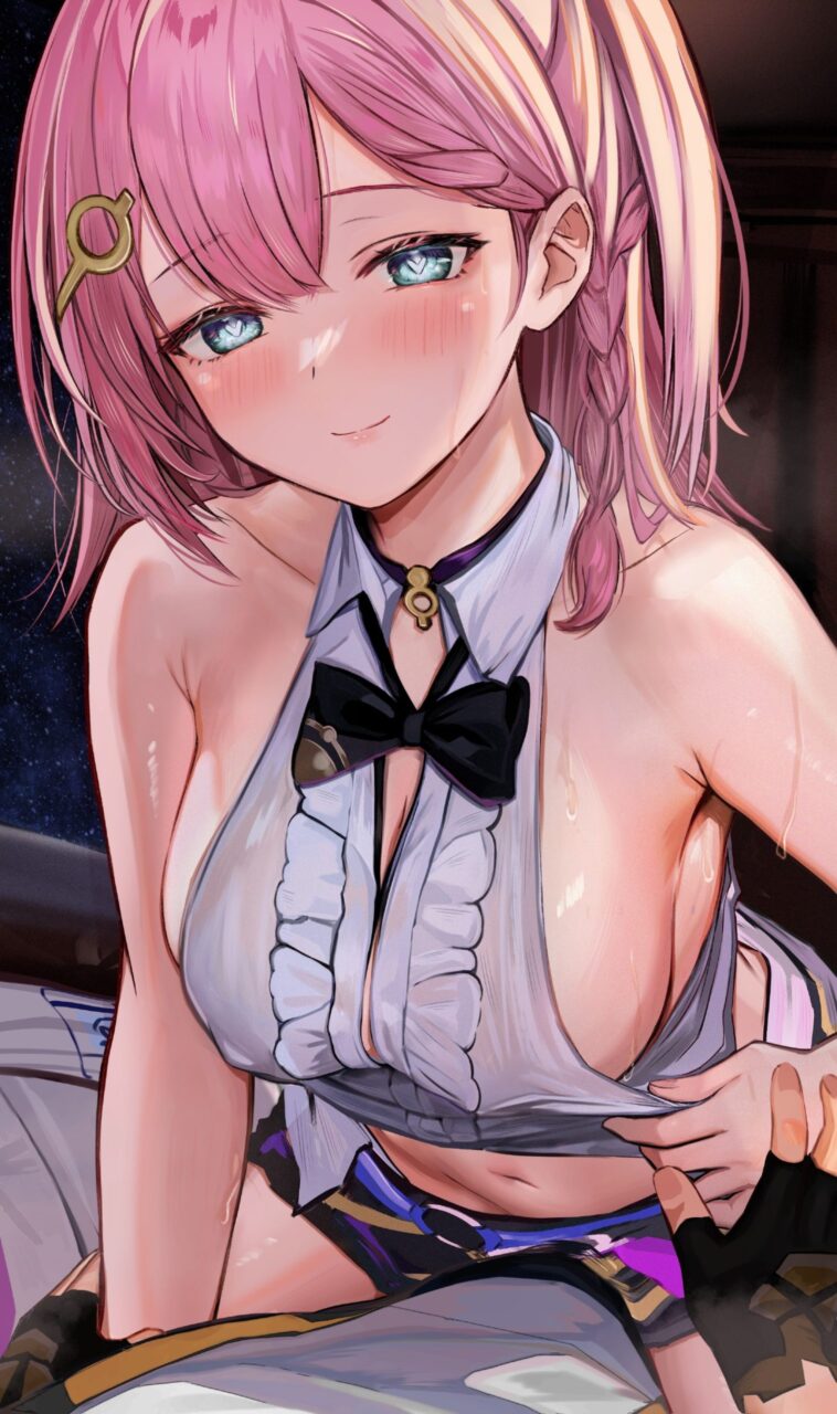 こんなにエロ過ぎる横乳の画像は反則です！