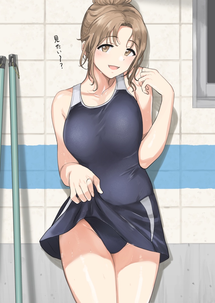 スク水のレベルが高いエロ画像