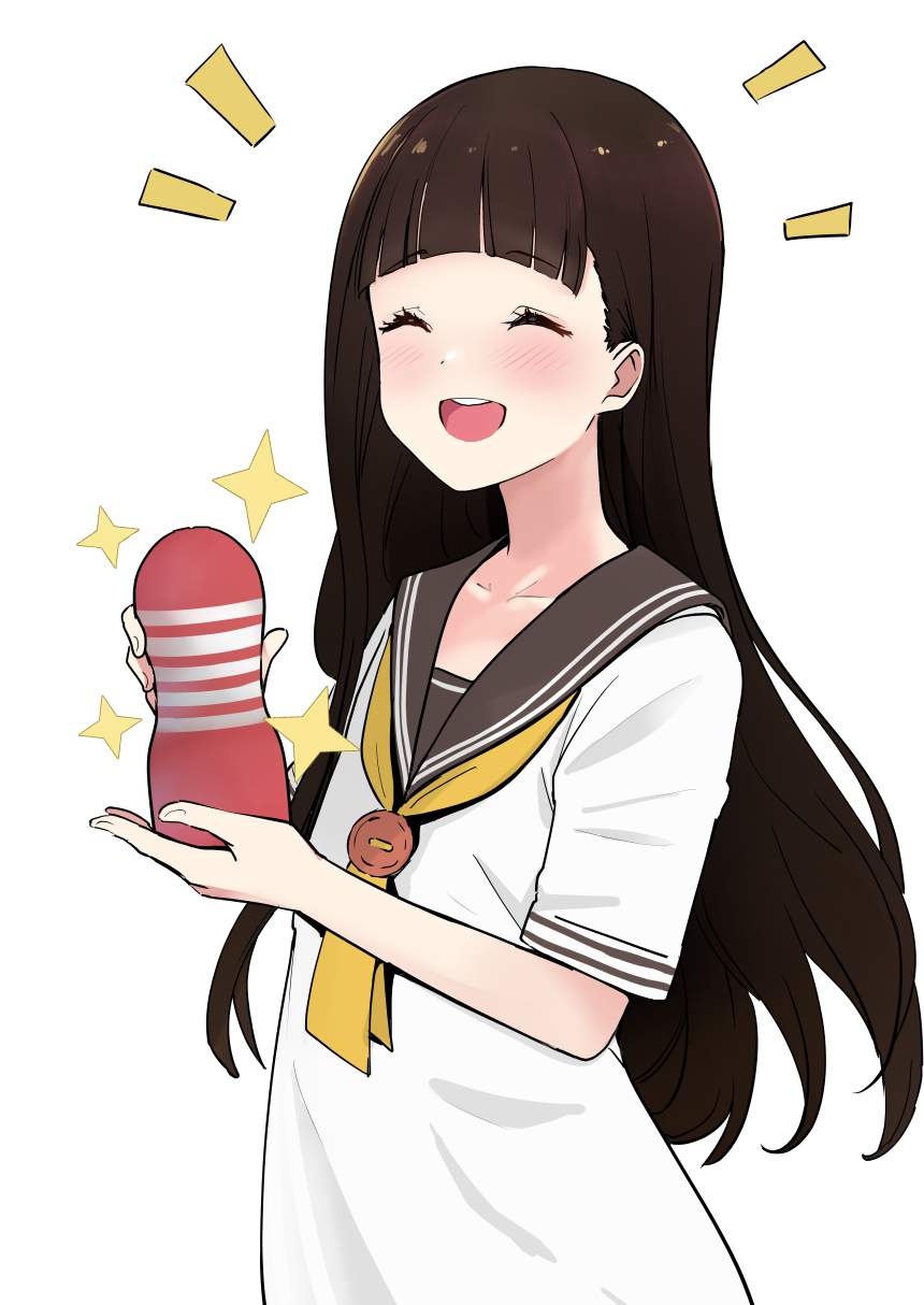 オナホの二次元エロ画像。