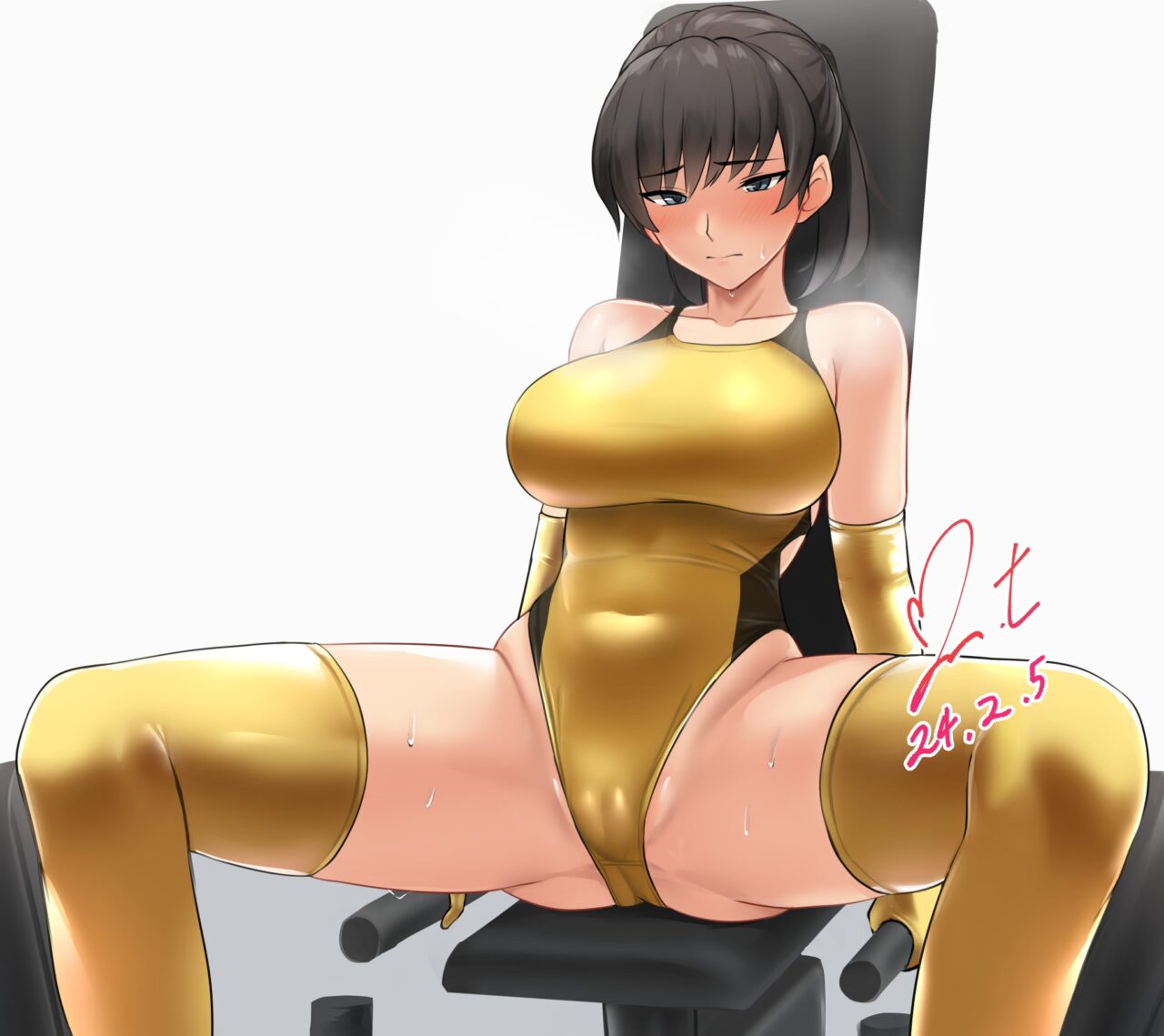 まんすじの可愛い二次元画像。