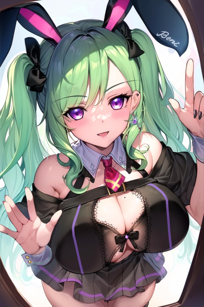 バニーガールの二次エロ画像で！
