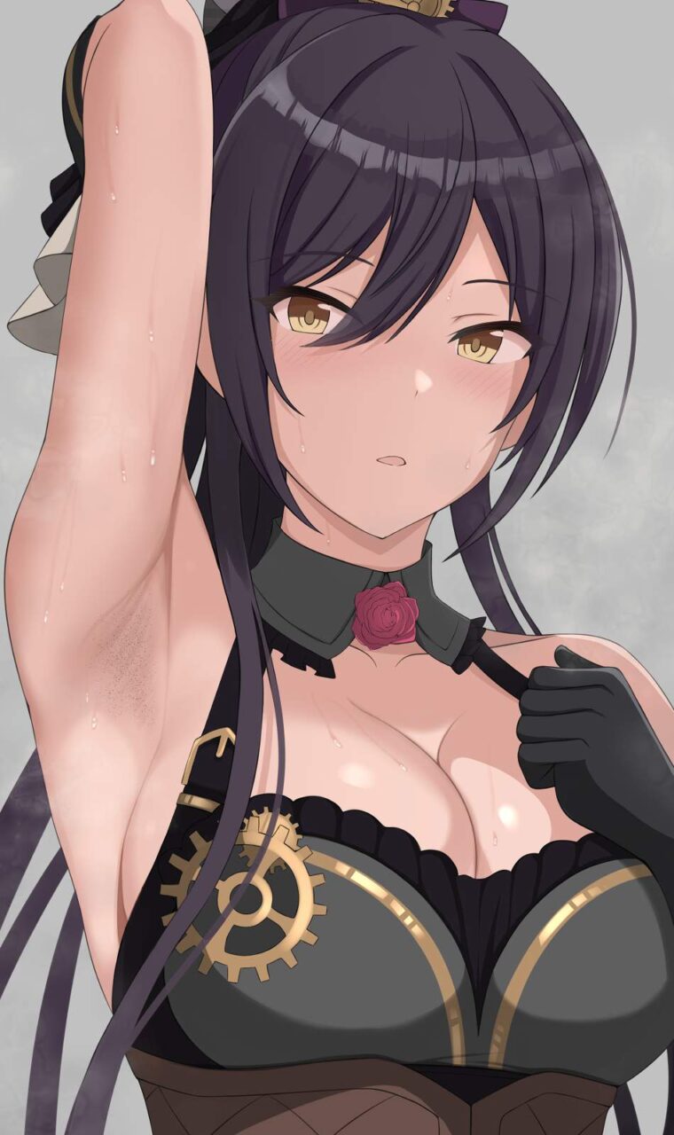わきフェチのドエロい画像