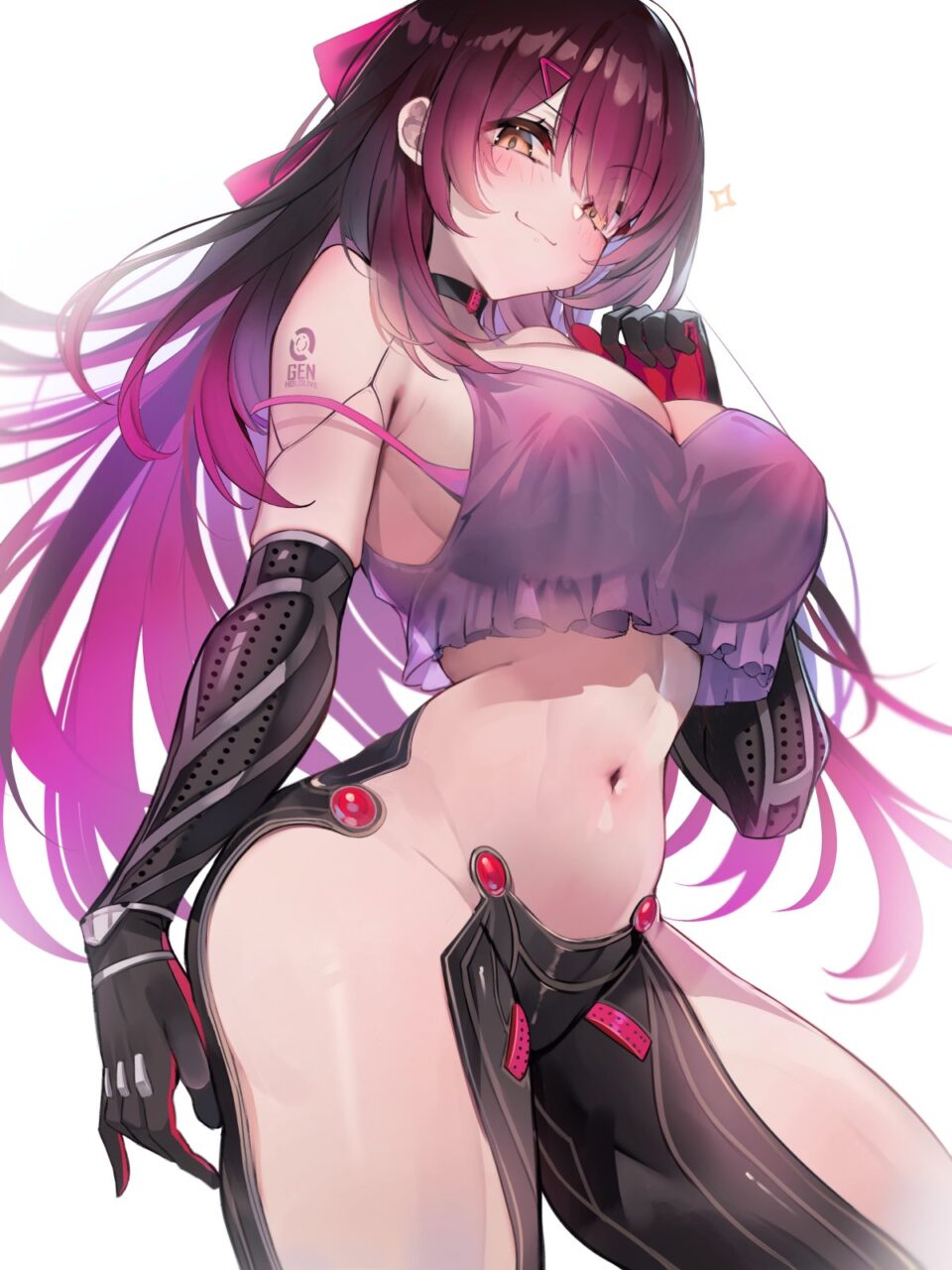 おへそについてのエロ画像