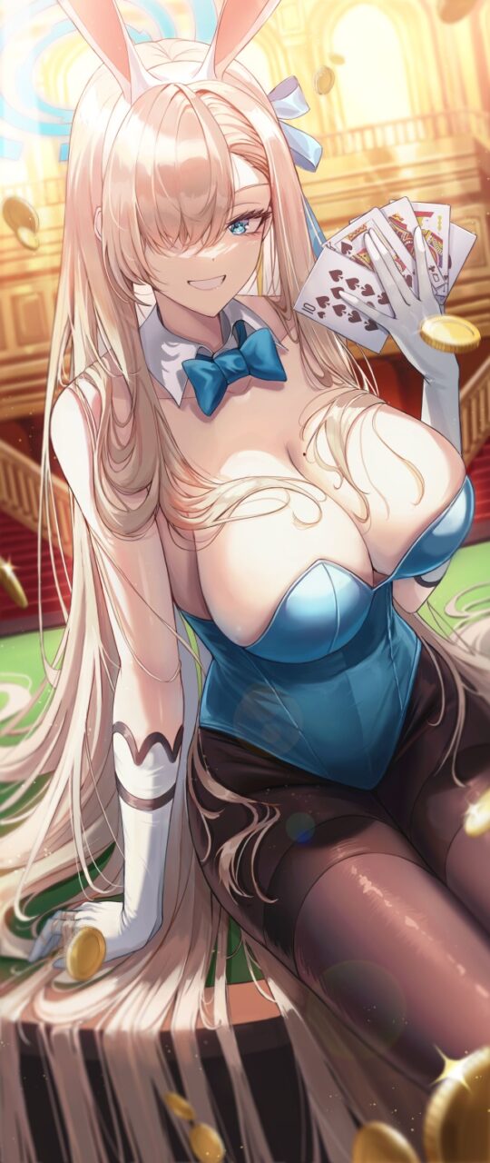 バニーガールの二次エロ画像で！