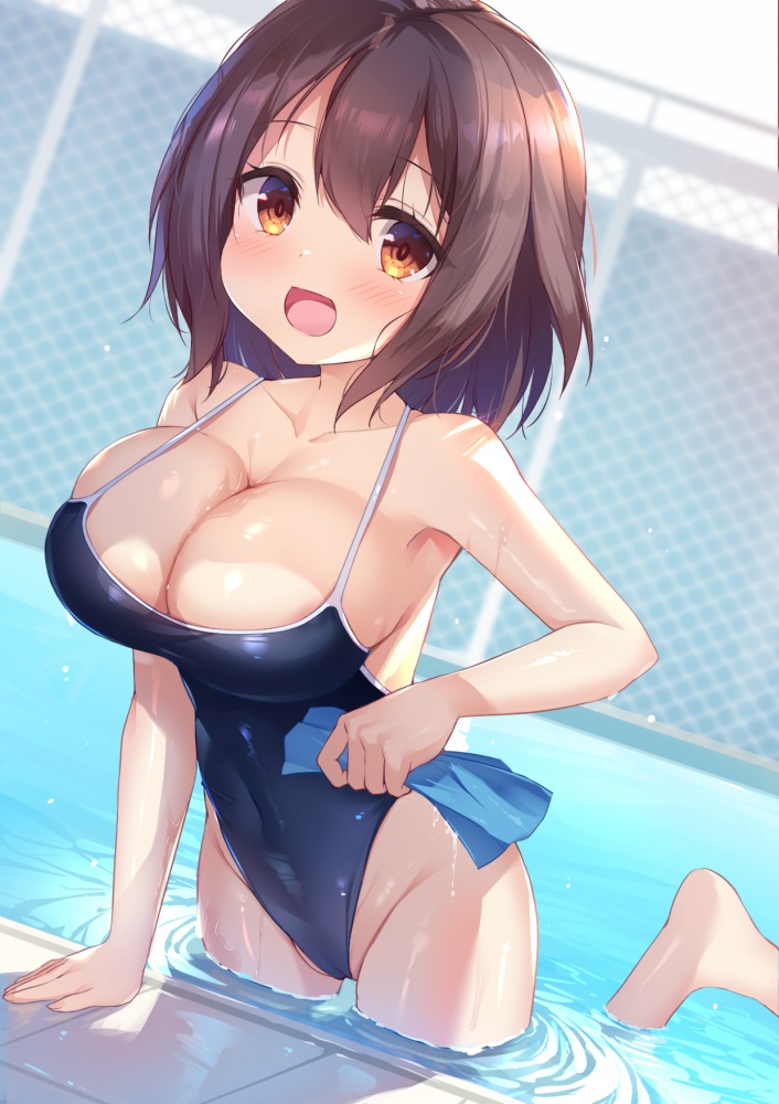 スク水のレベルが高いエロ画像