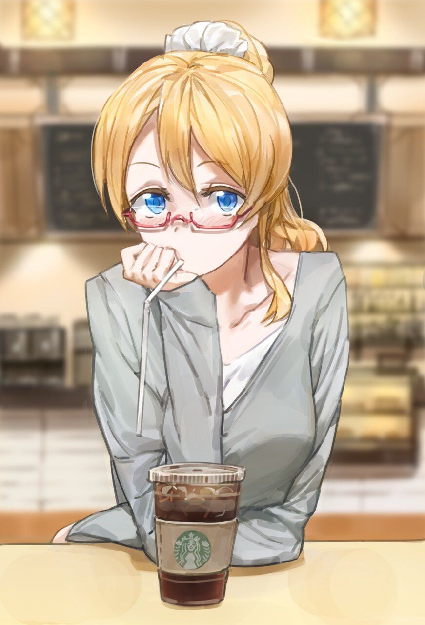 金髪の二次フェチ画像。