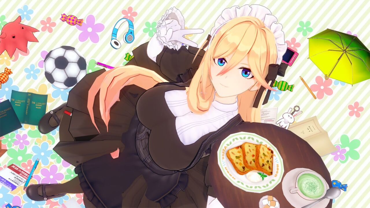 金髪の二次フェチ画像。