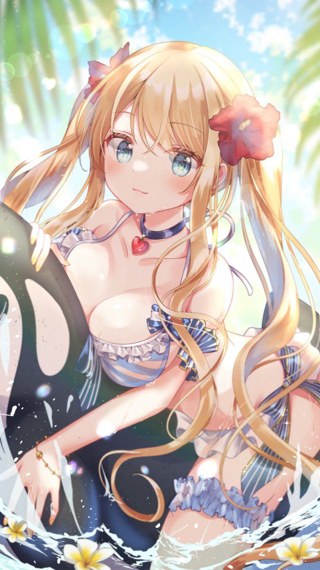 金髪の二次フェチ画像。