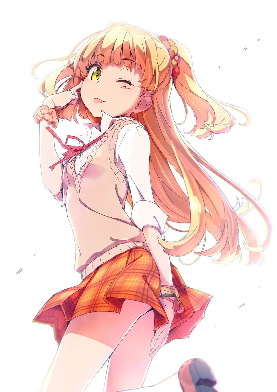金髪の二次フェチ画像。