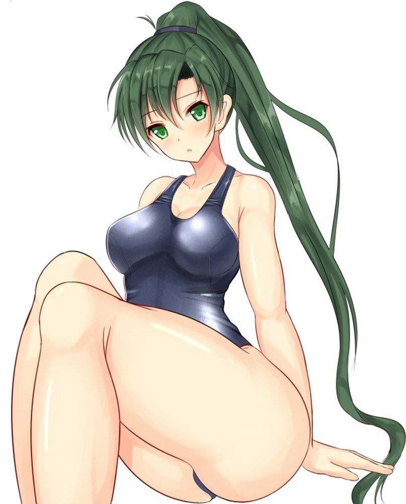 スク水の可愛い二次元画像。