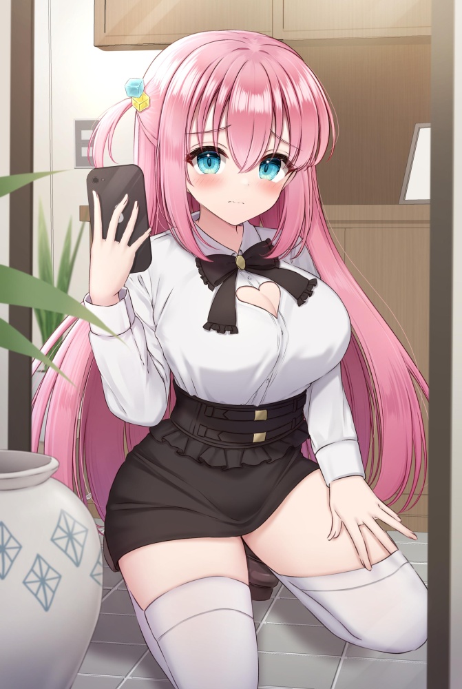 ニーソのオナネタ画像を集めたよー！！