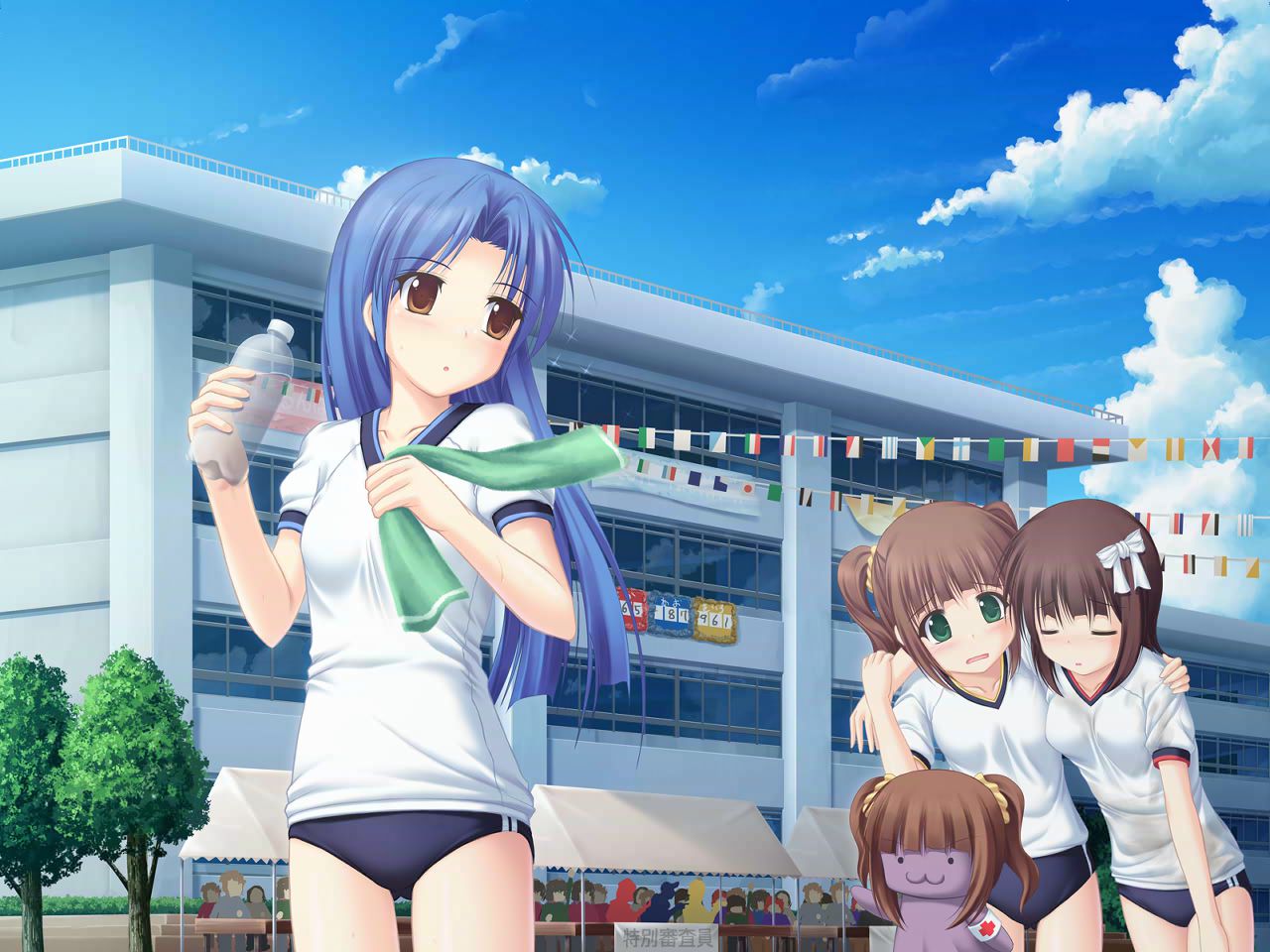 体操服・ブルマの可愛い二次元画像。