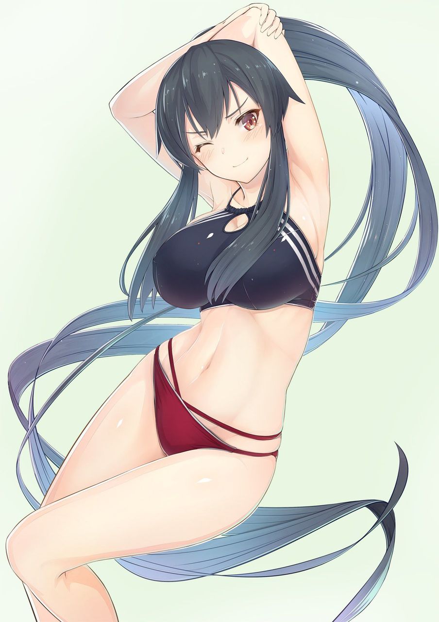 こんなにエロ過ぎるポニーテールの画像は反則です！