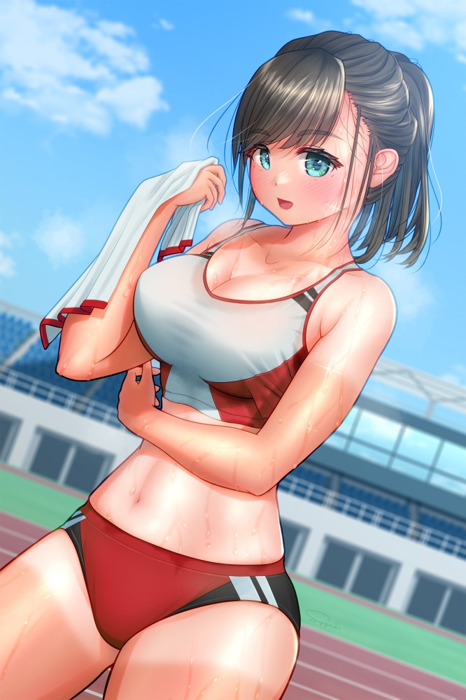こんなにエロ過ぎるポニーテールの画像は反則です！