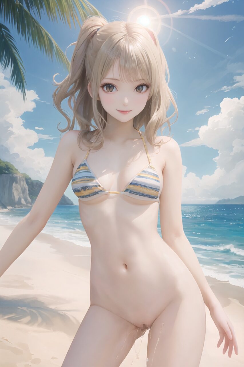俺のとっておきのビキニの画像フォルダを見せる