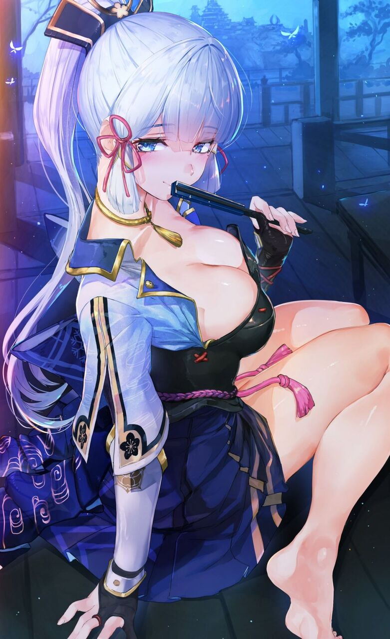 ポニーテールの二次エロ画像で！
