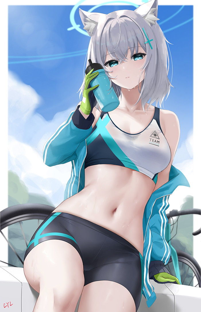 体操服・ブルマの二次元エロ画像。